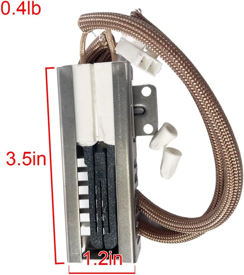 W11176454 Gas Range Oven Igniter, Replacement for Whirlpool Maytag Amana Gas Range, Replaces W10914411 W11208965 4547416 AP6327293 PS12348439, Burner Igniter for WFG505 AGR5330 Series