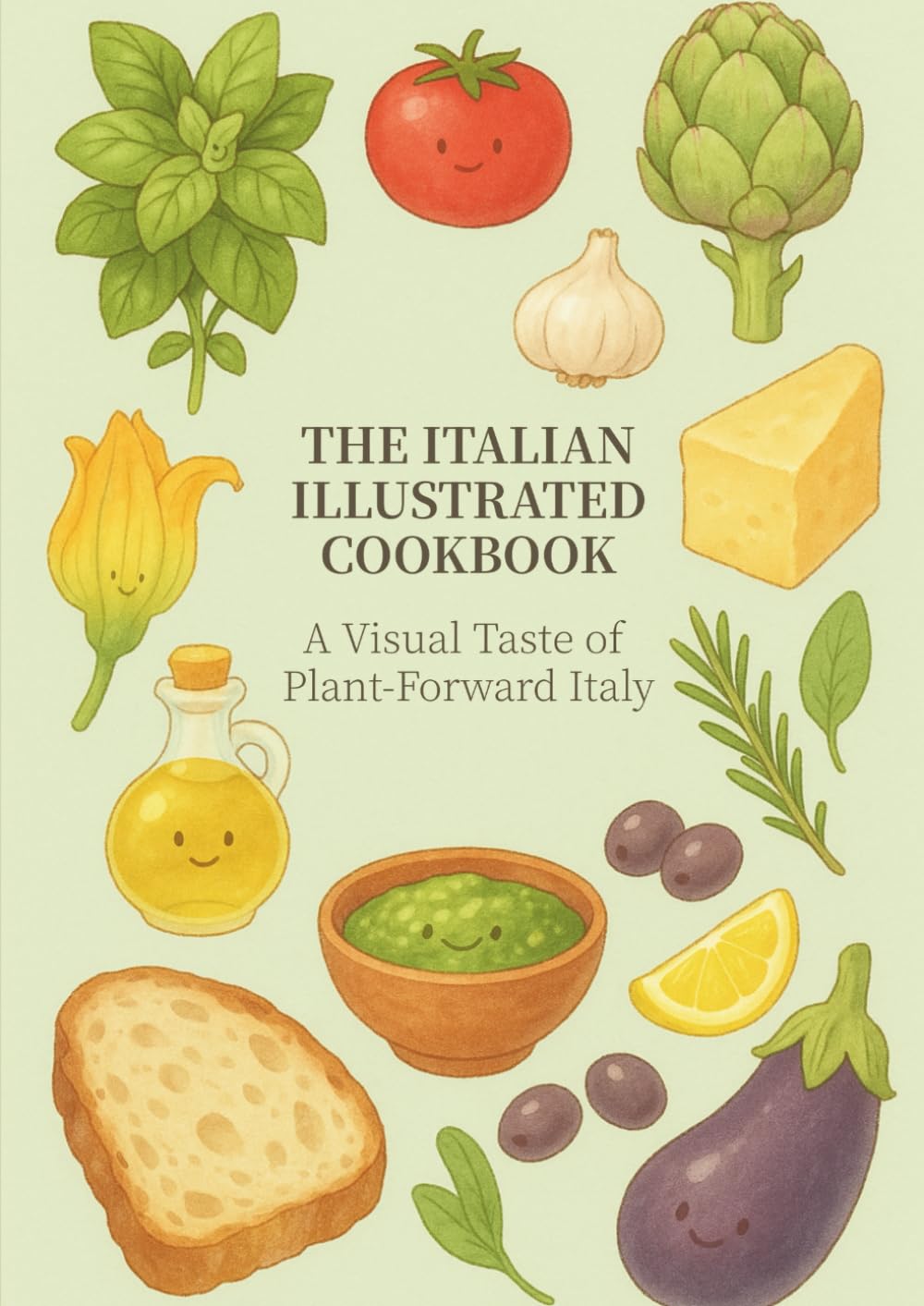 The Italian Illustrated Cookbook: A Visual Taste of Plant-Forward Italy (The Illustrated Cookbook Series)