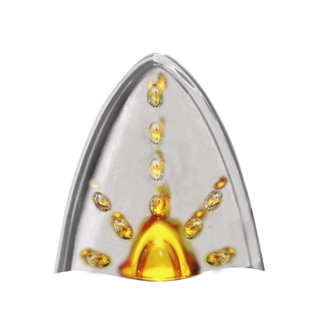 Hama Amber Lampka Nocna Led Do Pokoju Dziecięcego I Sypialni, 0.2 W, Biały/Bursztynowy