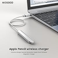 Vista 4 de MOGOOD Stylus Pen Charging Cable Pencil Charger Compatible with Apple Pencil 2nd Generation Only Stylus Charging Cord Save Your Ipad Battery