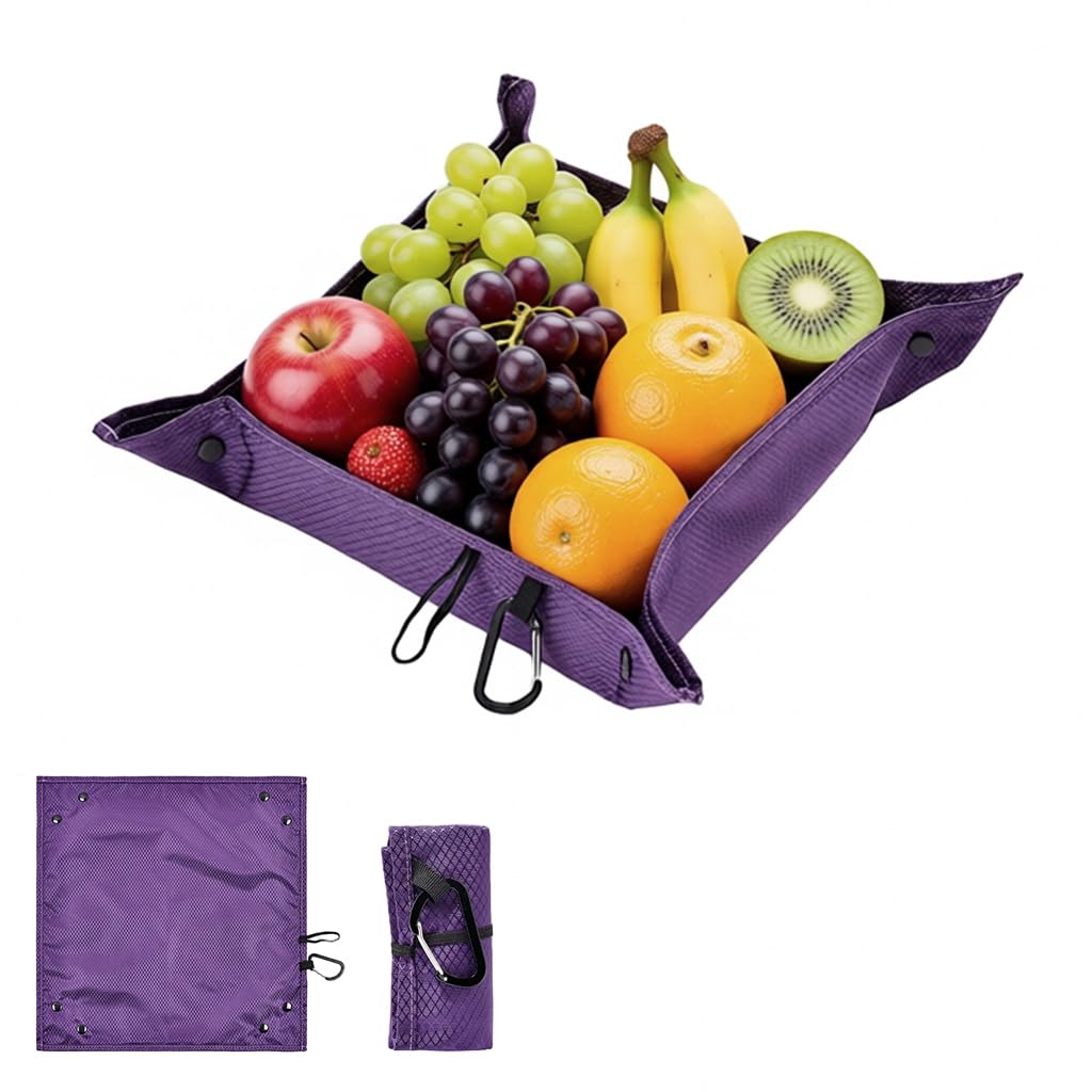 Proberos® Single Mini Hiking Seat Mat Portable Folding Outdoor Sitting Pad | Double Sided, Waterproof Coating Polyester Cushion for Camping or Concerts-image-3