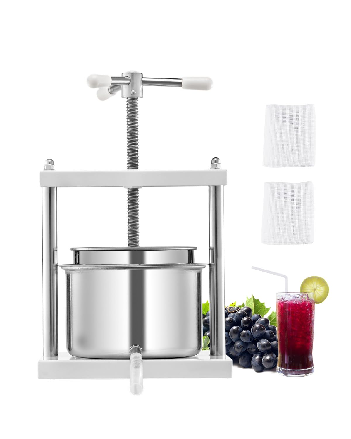 VEVOR 5L Fruit Wine Press