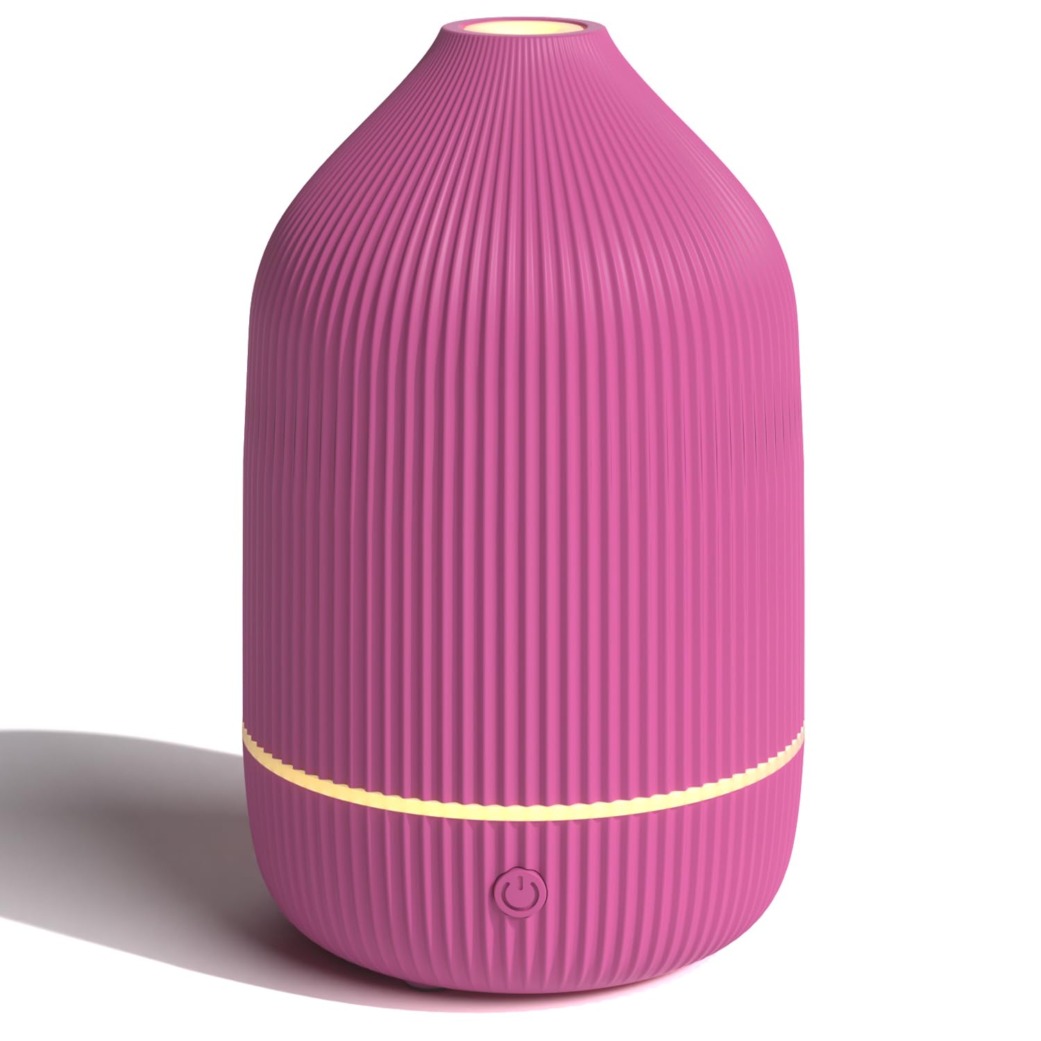 SALUBRITO Aroma Diffuser, 100ml Diffusor für ätherische Öle | Ultraschall Aromatherapie Diffuser, Klein Diffuser für Zuhause, Büro, Yoga, Ruhiger Betrieb, Geschenk für Frauen