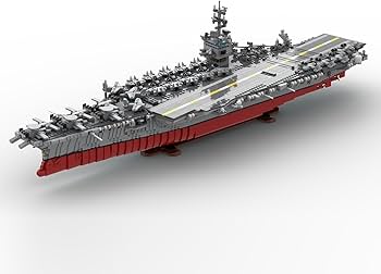 Amazon.com: GoAssemb 1/350 MOC UCS USS Enterprise CVN-65 Aircraft