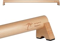 Kangaroo Hoppers 40 Inch Folding Adjustable Gymnastics Balance Beam for Kids 3-12 - Extra Firm Home Training with Anti-Slip Feet