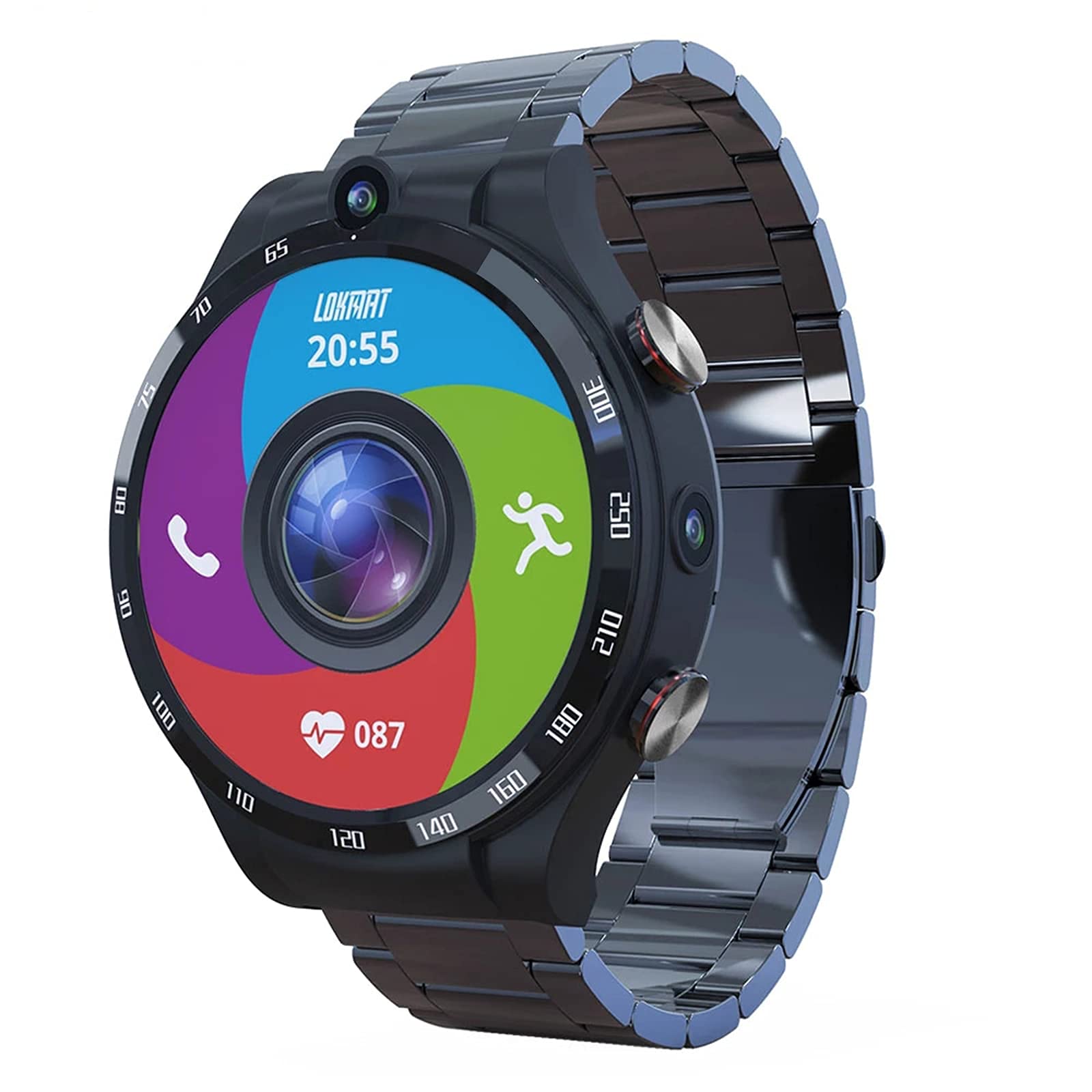 XYLXJ 4G Smart Watch Men's WIFI GPS Watch 4GB 128GB 900Mah Inch Android  Watch Mobile Smart Watch 2021 for Android