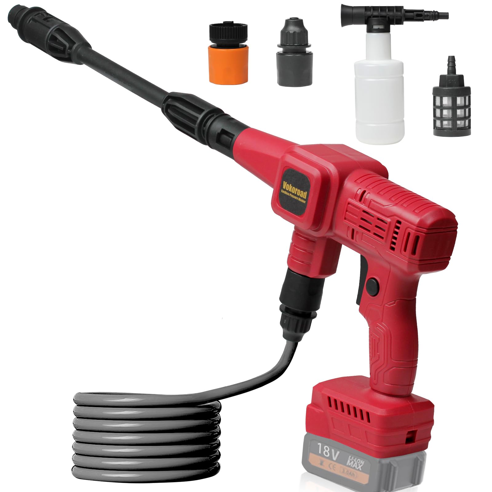 Amazon.com: Cordless Power Car Cleaner Tool for Milwaukee M18