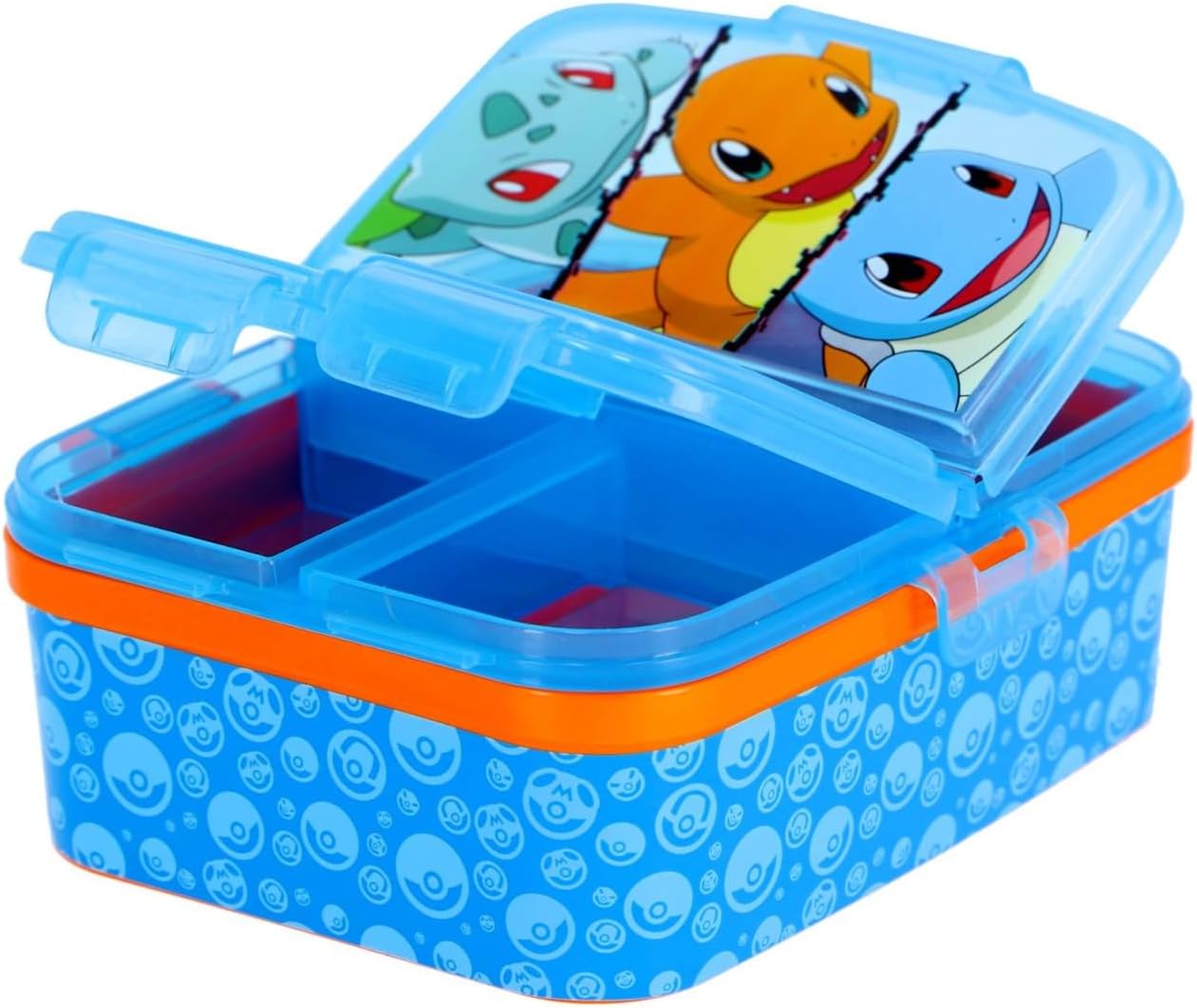 Stor Pokemon XL Multi-Compartment Rectangular Sandwich Box