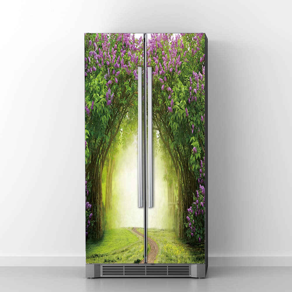 Vinilo 3D para puerta lavable y extraíble autoadhesivo para renovación limpia