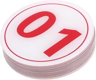 Ciieeo Acrylic House Numbers Door Numbers 10Pcs Self Adhesive House Numbers Acrylic Front Door Numbers House Numbers for Hotel Apartment Door House Numbers