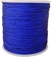 Vista 7 de Cuerda de nailon de 109 yardas de 0.031 in para pulseras de macramé, nudos chinos, collares, colgantes, fabricación de joyas (rojo)