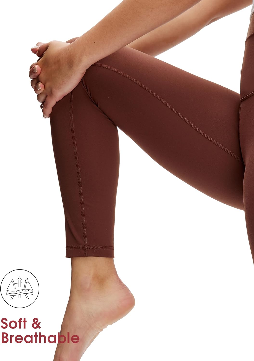 NANJI High Waisted Leggings with Pockets for Women - Buttery Soft, Stretch Yoga Pants, Squat Proof Casual Workout Leggings - Image 7