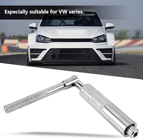 Miniatura 5 de Aramox CR-V - Llave de amortiguador trasero para automóvil, juego de herramientas de extracción de amortiguadores hexagonales para reducción de