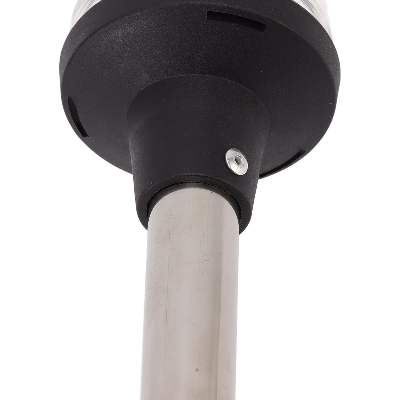 Jiawu Światło Rufowe LED, Wodoodporne światło Kotwiczne 360 ​​stopni IP65, Nawigacyjne z 2-pinową podstawą montażową do łodzi, Jachtów, łodzi Pontonowych, Statków Rybackich, Sprzętu morskiego.