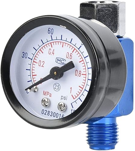 Miniatura 6 de Regulador de presión de aire, regulador de aire de aleación de aluminio, regulador de compresor de aire, fácil instalación para pistola