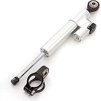Vista 1 de Amortiguador de dirección universal ajustable para motocicleta, estabilizador de control para ZX6R 2005-2017, NINJA 250R EX250 2008-2012, EX300