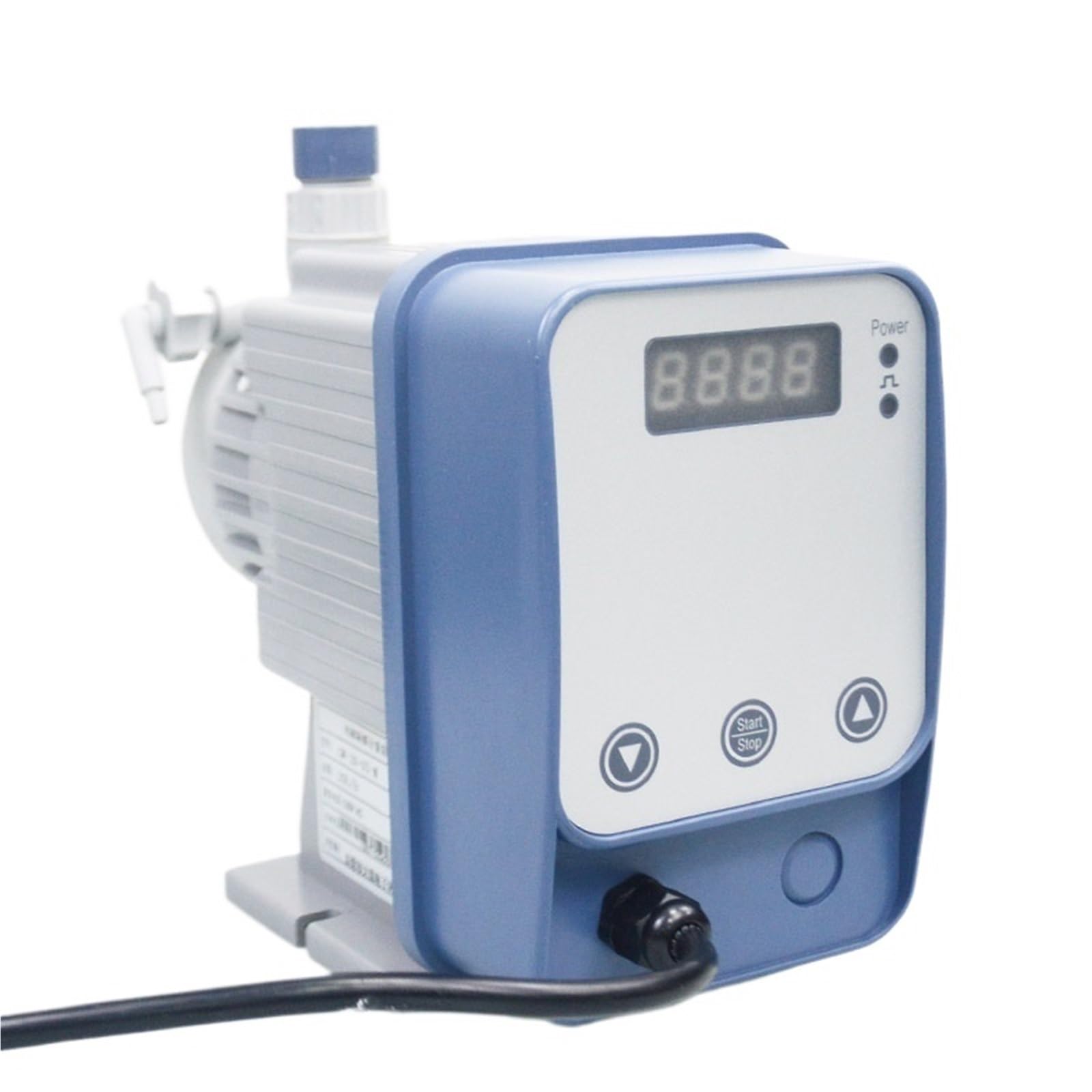 Amrttwy One Color Diaphragm Pump, Electronic Diaphragm Dosing Pump Chemical Metering Adjustable Flow Injection For Water Treatment Pipeline Systems