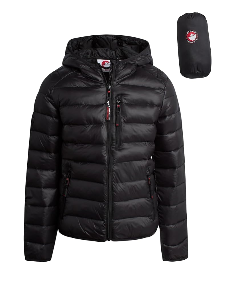 weather gear カナダ ウェザーギア ダウンジャケット Amazon.com: CANADA WEATHER GEAR Women's Puffer Jacket