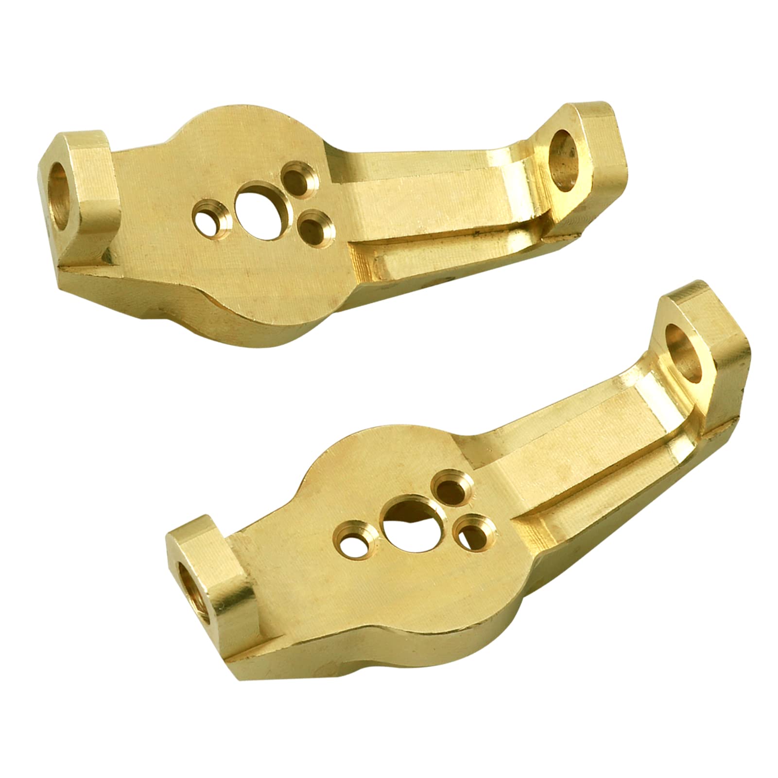 FriHobby Brass Front C-Hub Carrier Caster Blocks Portal Drive Upgrades for TRX-4 1/10 RC Crawler