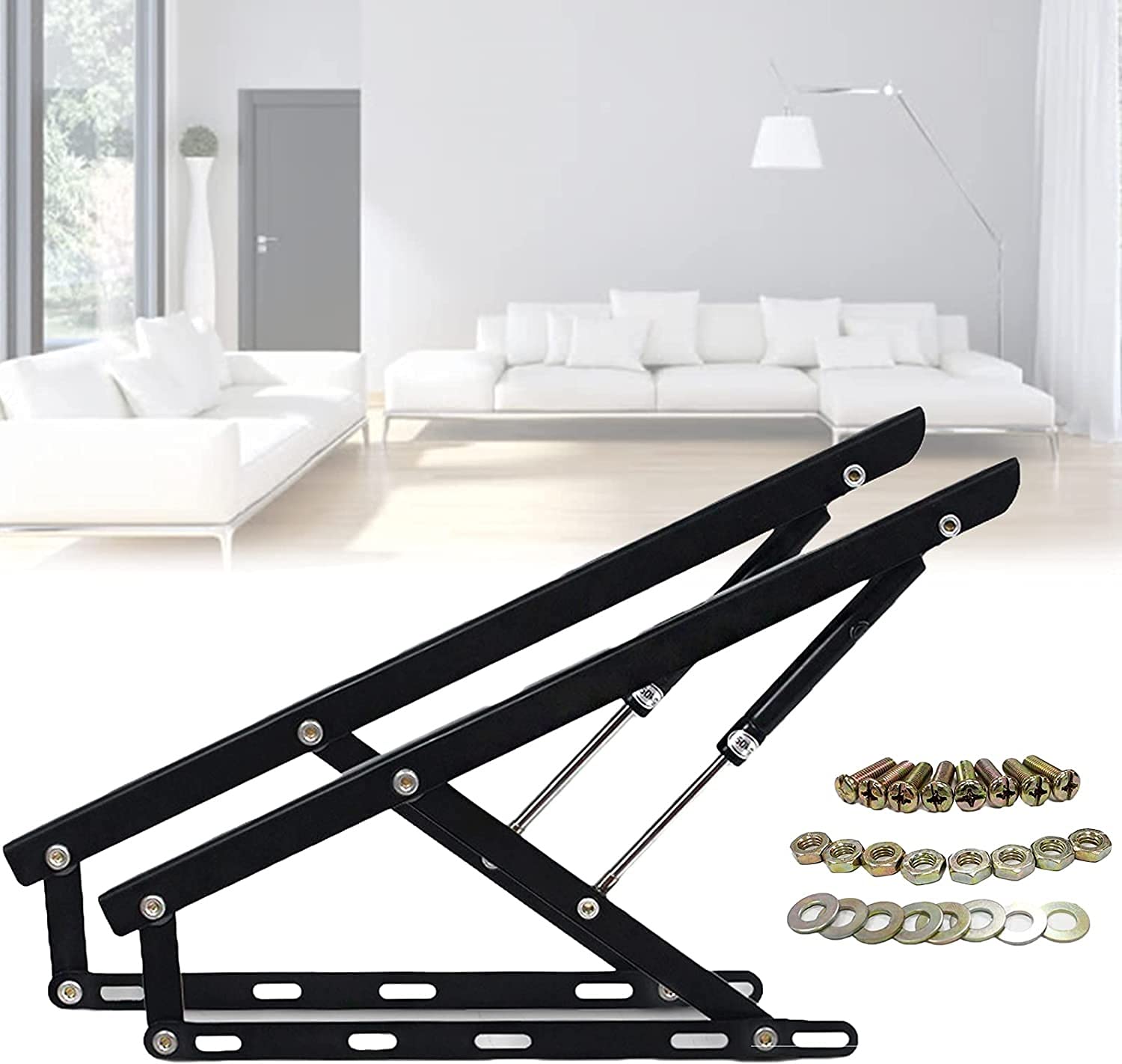 Buy FCPLLTR Bed Pneumatic Lifting Set Storage, Bed Fittings, Bed Lift