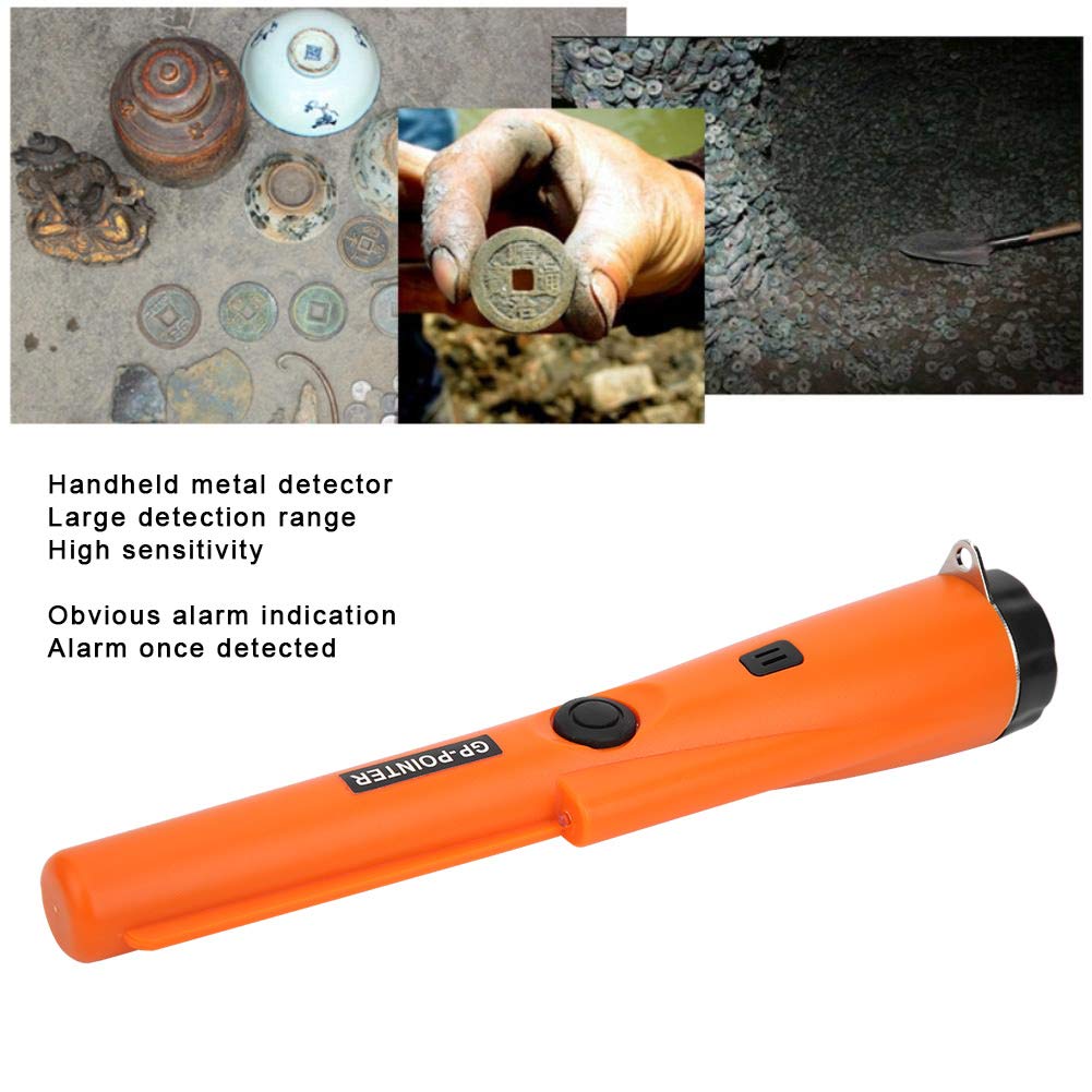 AW Waterproof Metal Detector Gold Digger Treasure Hunter with LCD Display Search Finder Volume Control Unique Tone