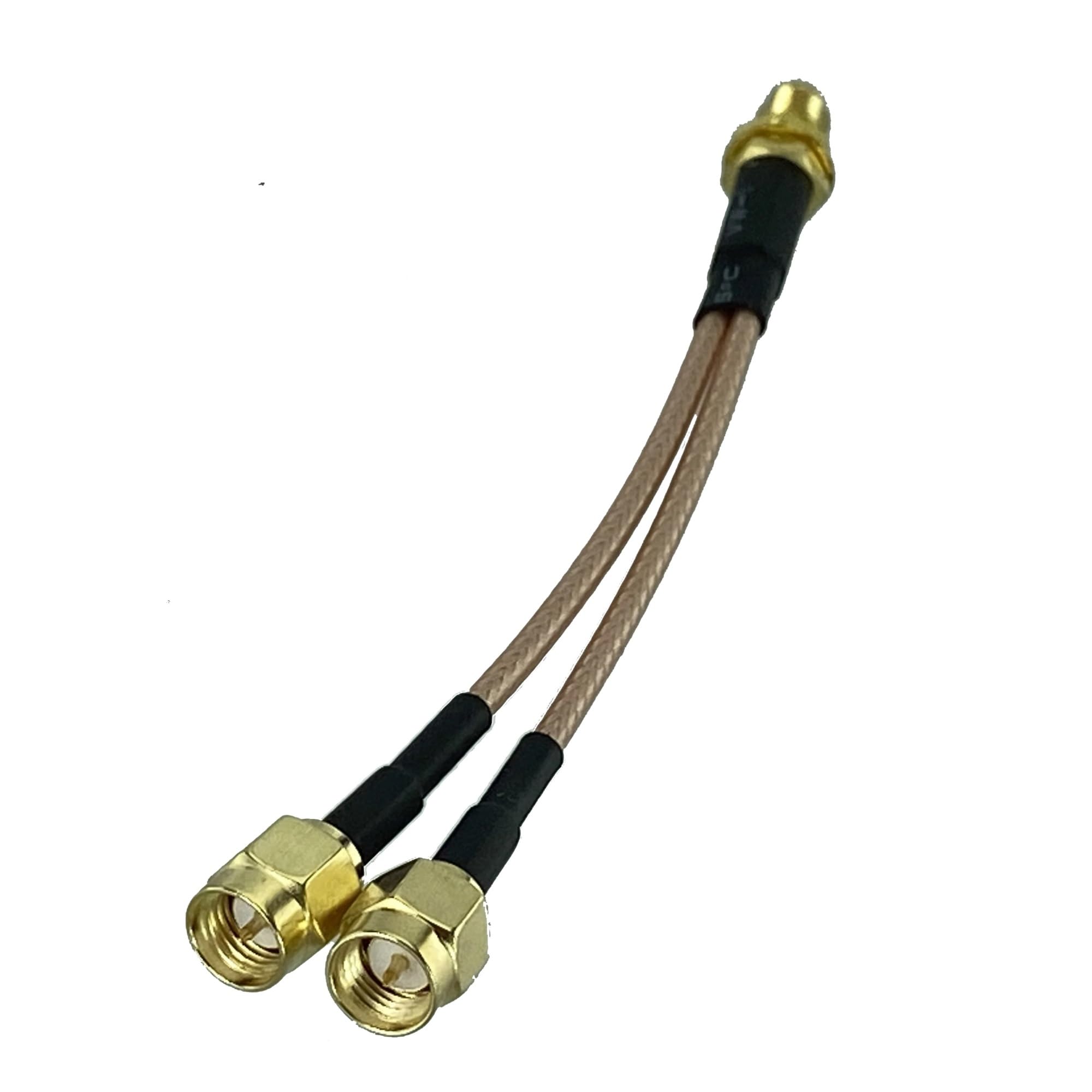 Câble coaxial séparateur SMA 1 femelle 2 mâles femelles RG316 pour résoudre les pannes