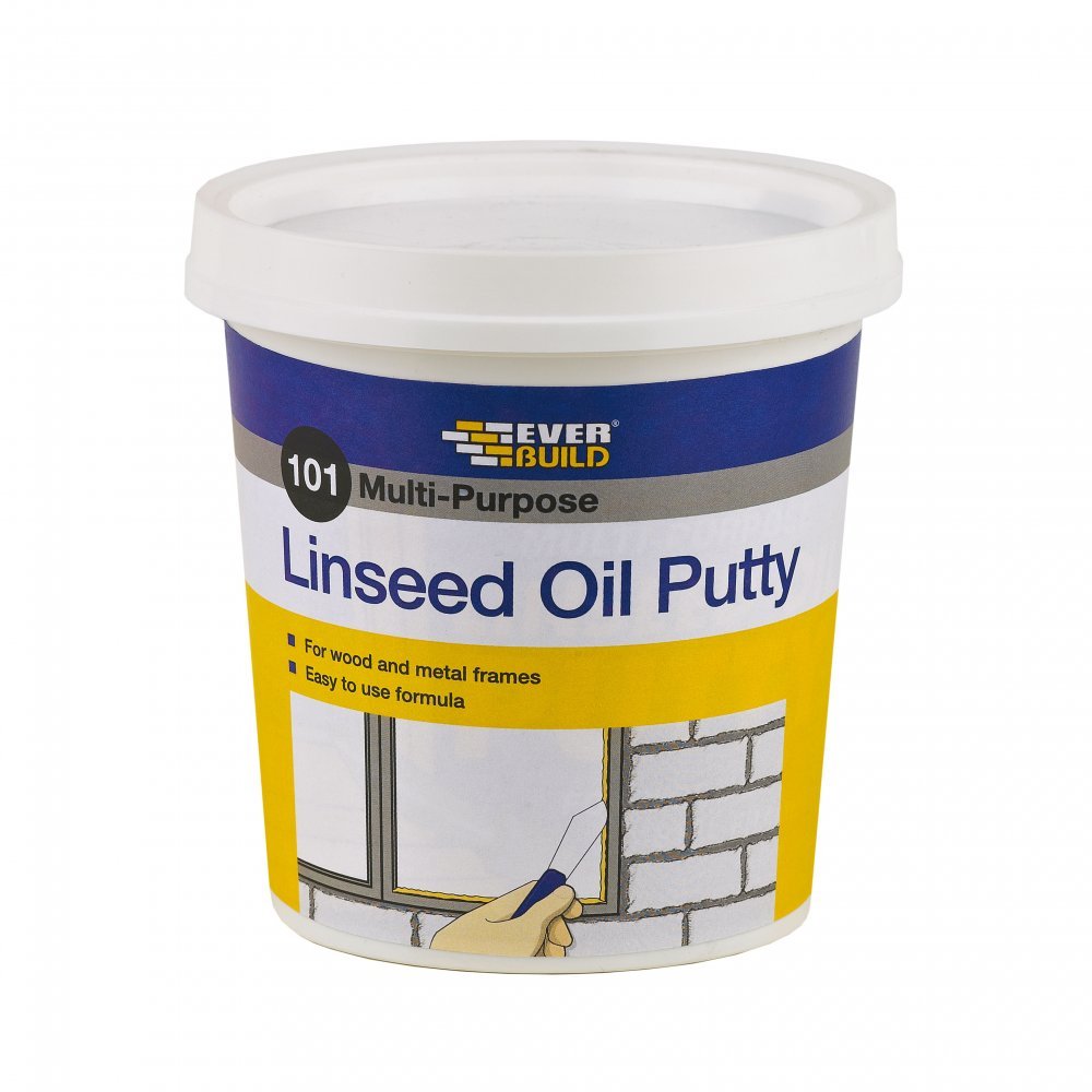 Everbuild MPN2 Multi Purpose Linseed Oil Putty 101 Natural 2Kg