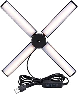 Składane światło wypełniające LED 3 tryby świecenia Zestaw oświetlenia wideo LED z możliwością przyciemniania Pulpit przenośne mini oświetlenie wypełniające do przesyłania strumieniowego wideo na żywo