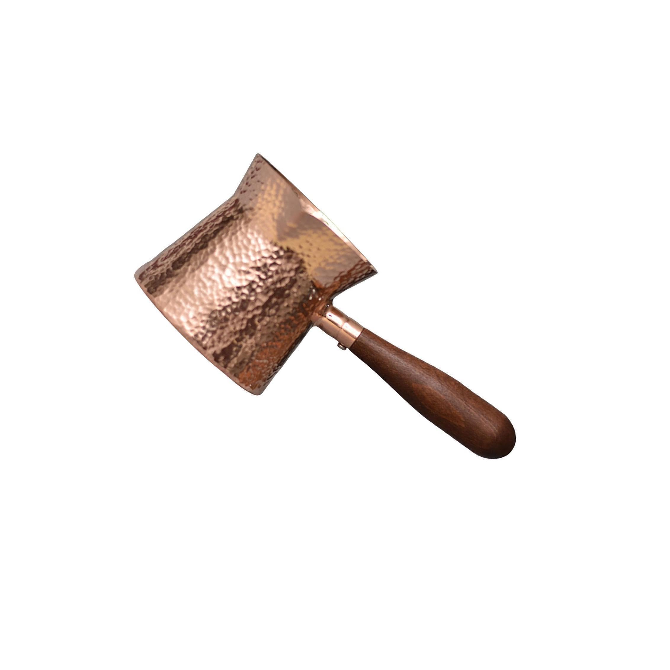 Juego de sartenes de Cobre para cafetera Griega. El Mejor Kit