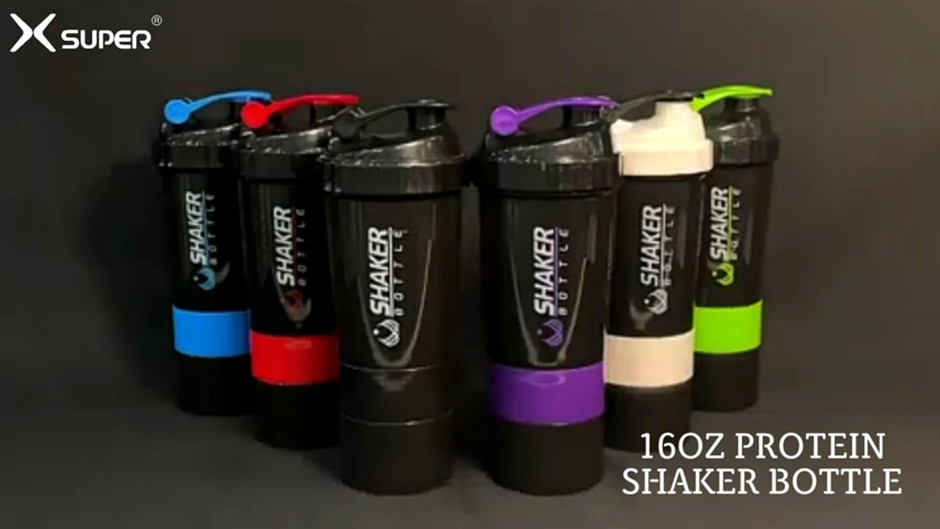 Amazon.com: XSUPER Shaker Bottle, Leak Proof Shaker Bottle for