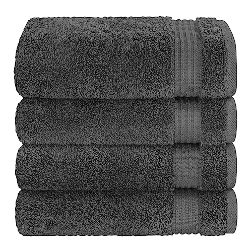 image for Cotton Paradise Hand Towels for Bathroom, 100% Cotton Turkish 4 Piece 