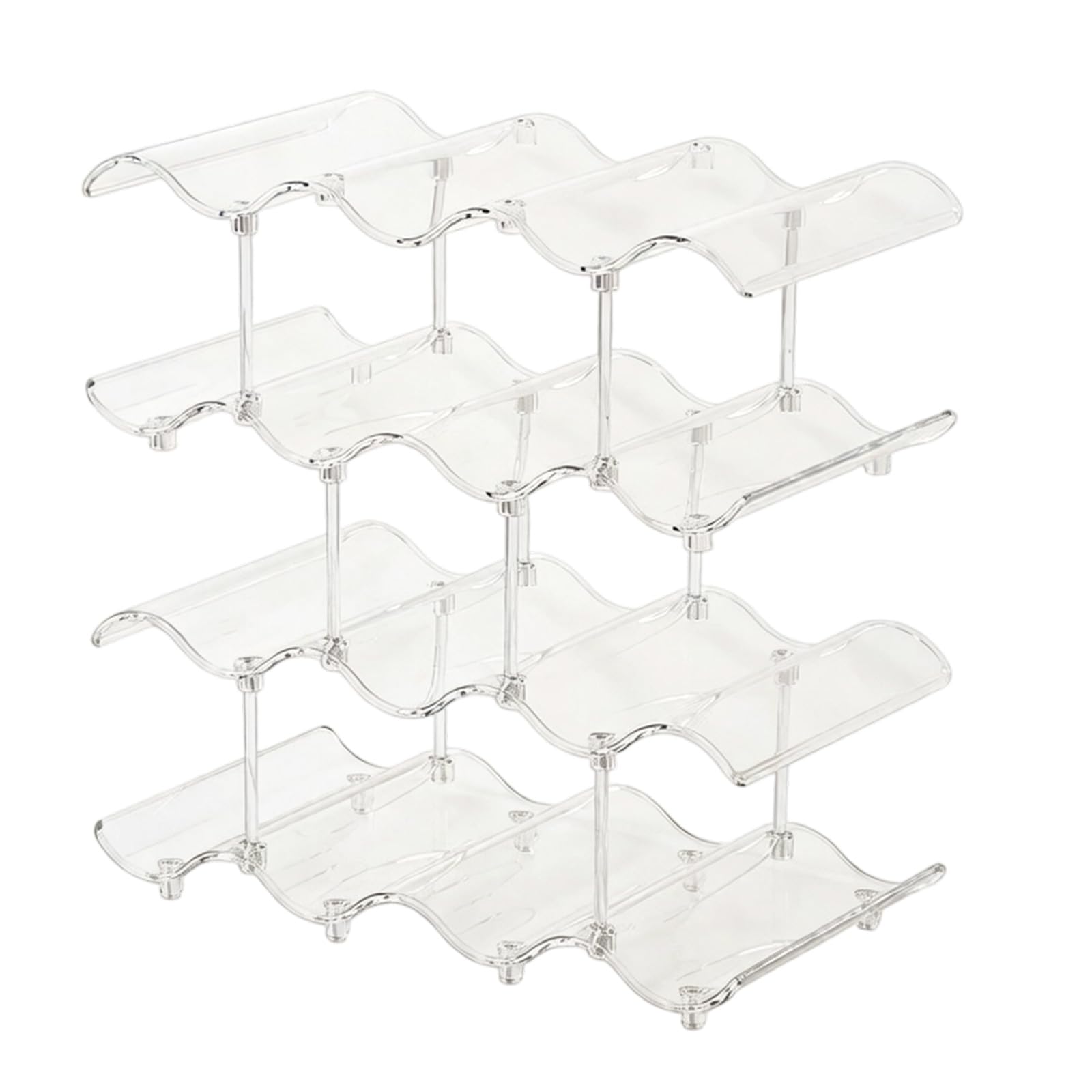 ZEPFJHE Stylish Beverages Container Rack Featuring Multiple Compartments and Efficient for Neat and Neat Surfaces Multiple Layer Cup Stand