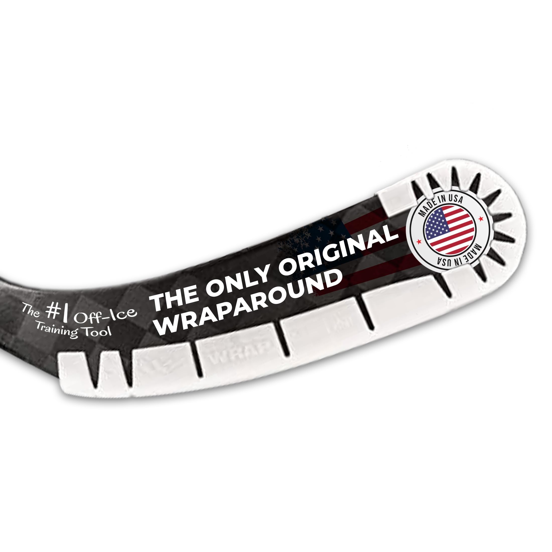 Wraparound Hockey Stick Blade Protector for Off Ice Training - Long Lasting -Cuts to Fit Junior, Senior Sticks - Hockey Training Equipment, Accessories, Gear