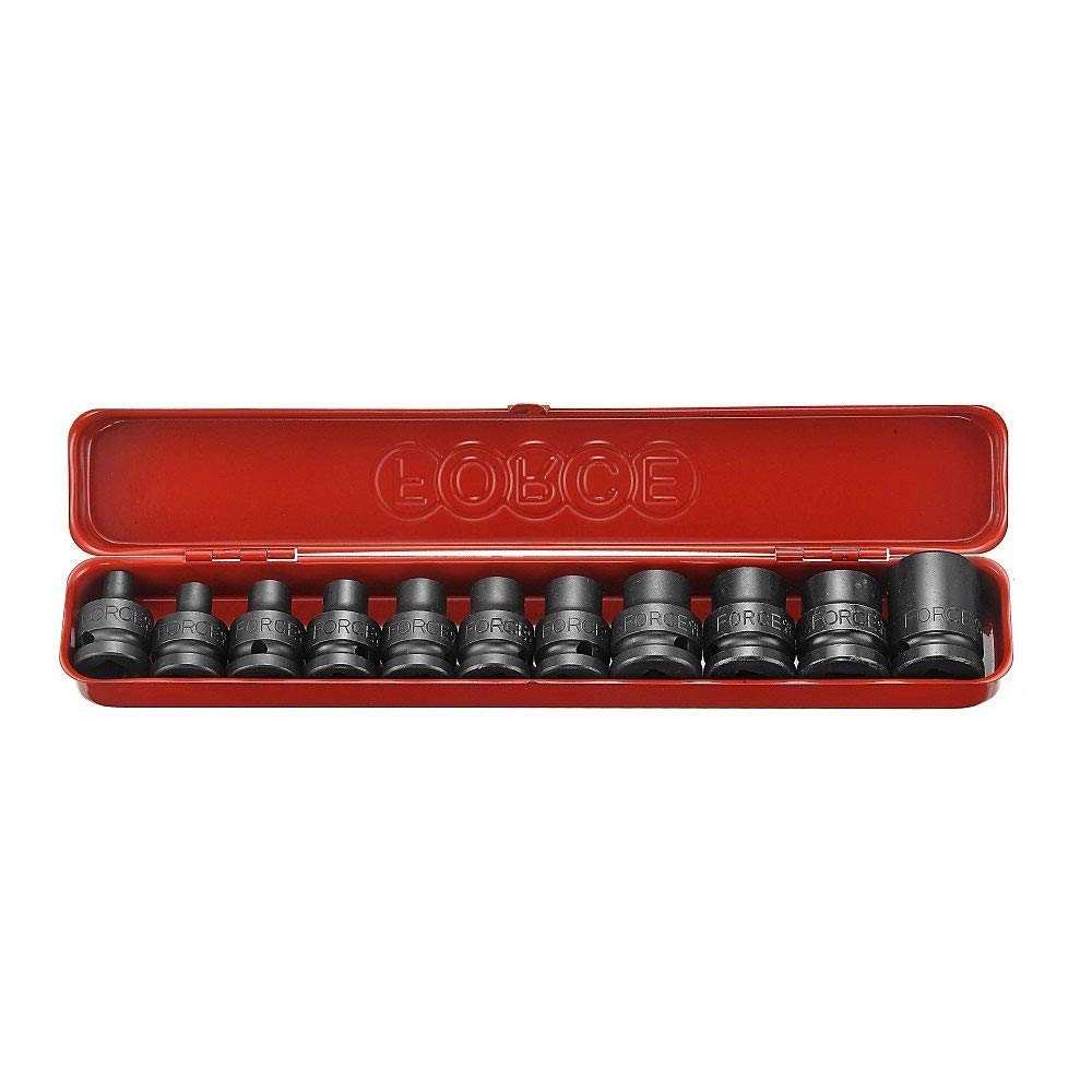 DOUILLES IMPACT TORX FEMELLES A CHOC CARRE 1/​2 COFFRET DE 11 DOUILLES