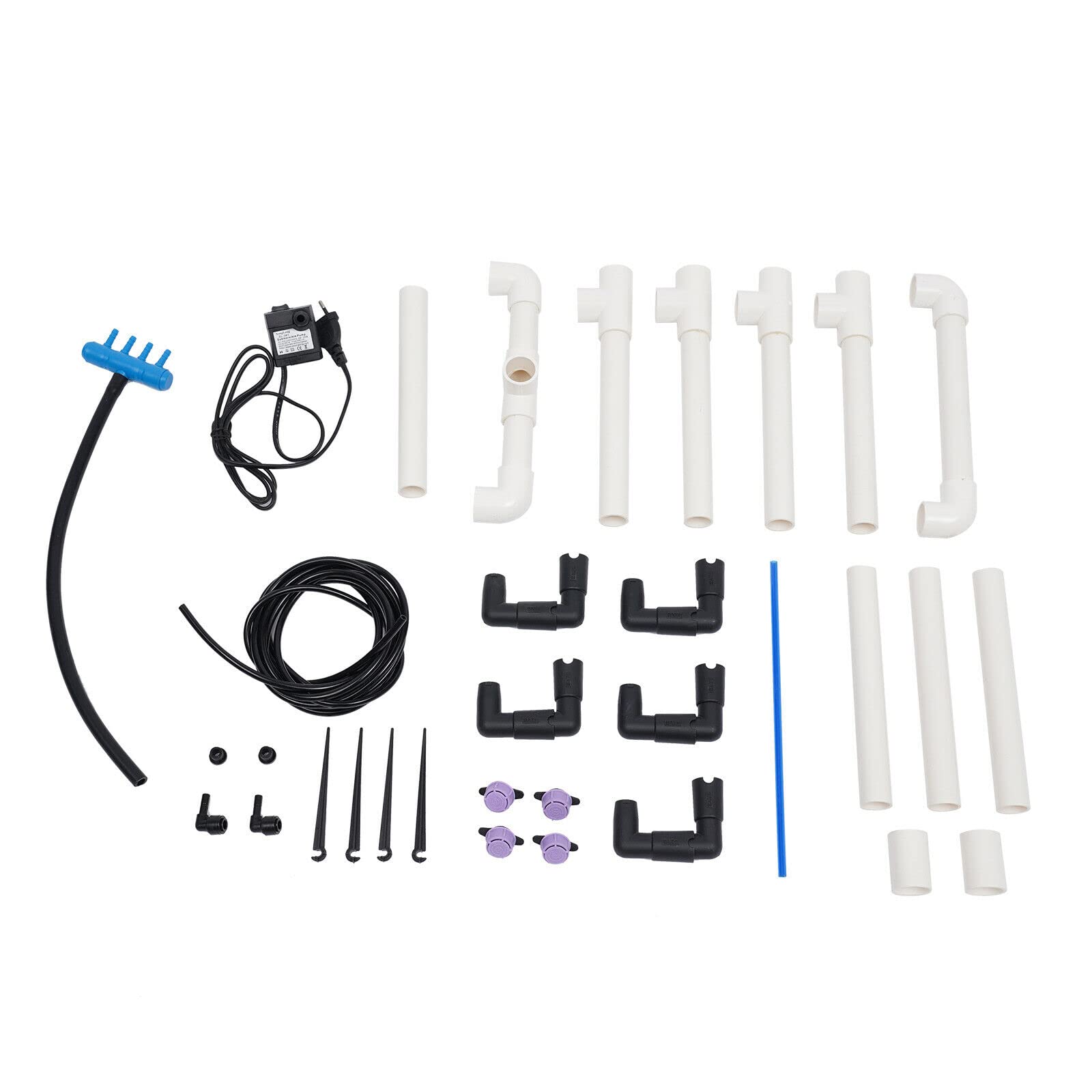 Hydroponic System Grow Kit DWC Soilless-Anbau Sämlings Growkit 4 Pot Versatile Hydroponics 11L