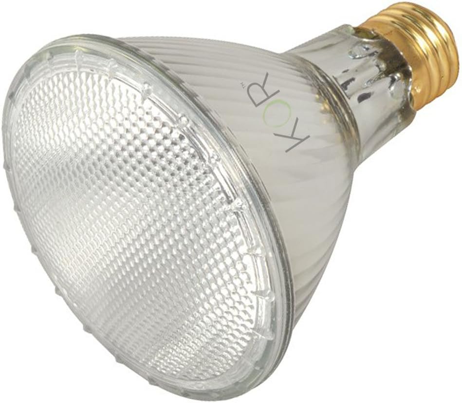80% Off Discount (Pack of 6) 39PAR30L/FL 120V - 39 Watt High Output (50W Replacement) PAR30 Long Neck Flood - 120 Volt Eco Halogen Light Bulbs - Dimmable - Indoor / Outdoor Use