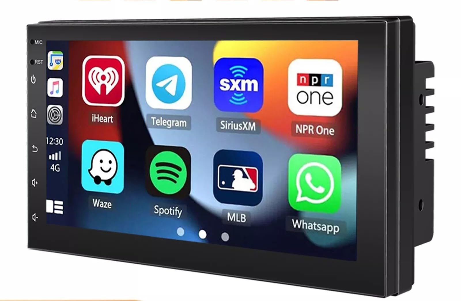 Car Android Radio 2DIN 7 inch screen - 2year warranty - IPS.QLED Screen - Free Back Camera - Sound Amplifier - TouchScreen - QLED Screen (2+32 GB)