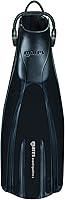 Mares Avanti Quattro + Open-Heel Diving Fins - Powerful 4-Channel Thrust, Bungee Strap, Comfortable Tecralene Blade for Scuba Divers