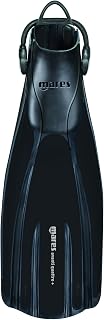 Mares Avanti Quattro + Open-Heel Diving Fins - Powerful 4-Channel Thrust, Bungee Strap, Comfortable Tecralene Blade for Scuba Divers