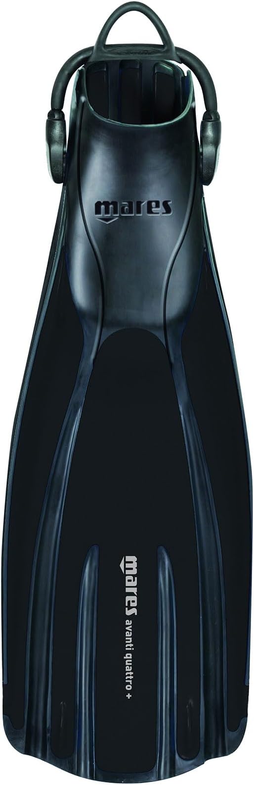 ダイビング フィン mares マレス アヴァンティ クアトロ プラス軽器材 ストラップ オープンヒール R BK