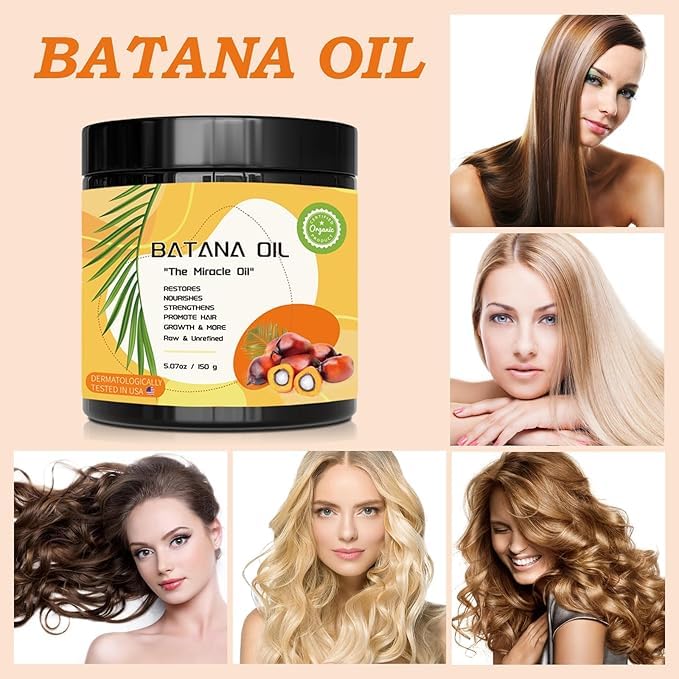 Miniatura 2 de Aceite de batana crudo para el crecimiento del cabello  De origen orgánico de Honduras  Aprobado por Dr. Sebi  Previene la pérdida de cabello,