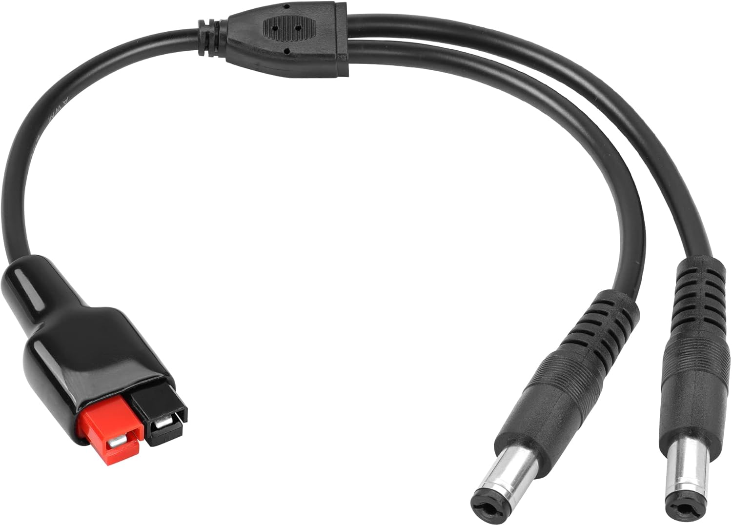 PNGKNYOCN 5.5mm x 2.1mm DC Y Splitter Male Power Plug Cable