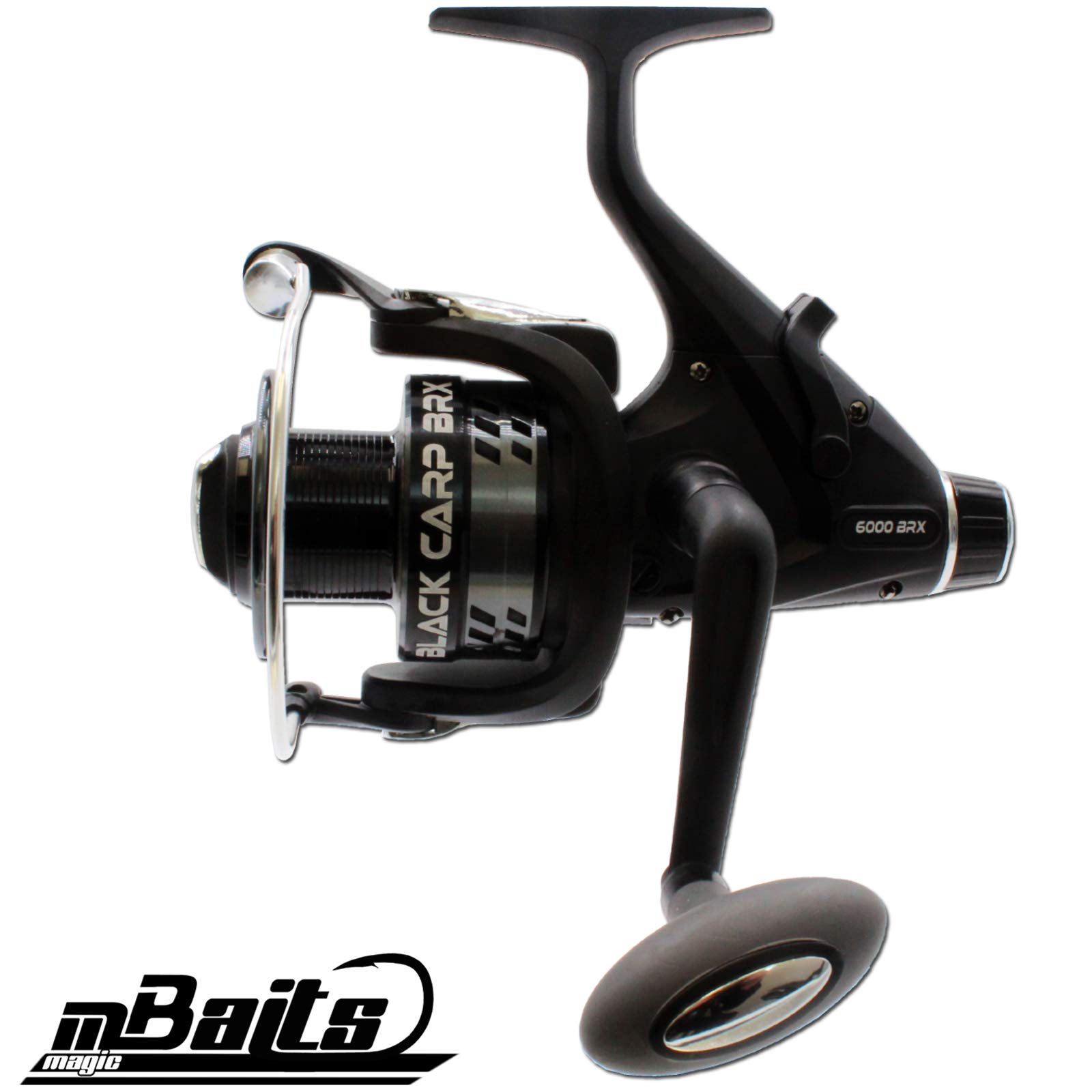 Angel Berger Magic Baits Black Carp BRX 6000 Freilaufrolle Karpfenrolle Angelrolle Baitrunner