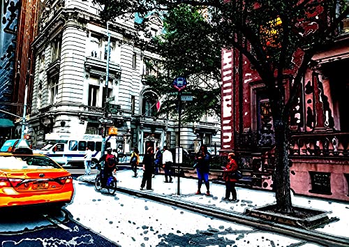 Amazon.co.jp: インテリアポスター アメリカン ニューヨーク