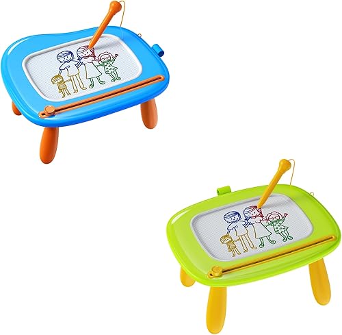 Tablero de dibujo magnético, tablero de garabatos para niños pequeños de 1 a 2 años, tablero de escritura magnético, aprendizaje preescolar y