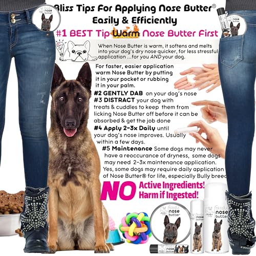 Image of The Blissful Dog Belgian Malinois Unscented Nose Butter, 16oz