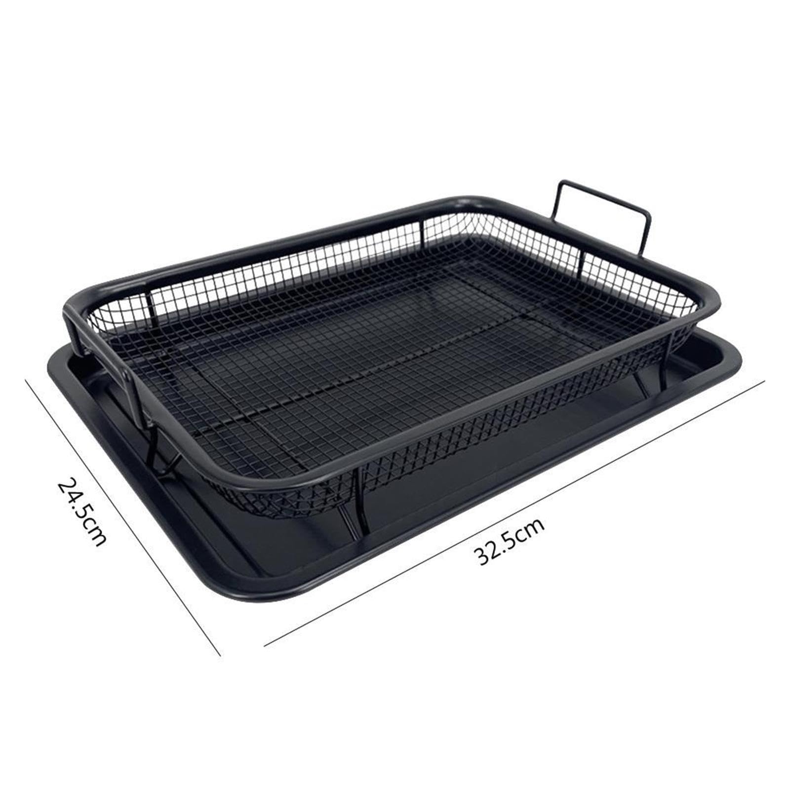Teglia Da Forno Antiaderente E Rete For Griglia A Olio Con Cestello For Patatine, Rete For Griglia, Teglia For Cottura Al Forno E Frittura A Olio