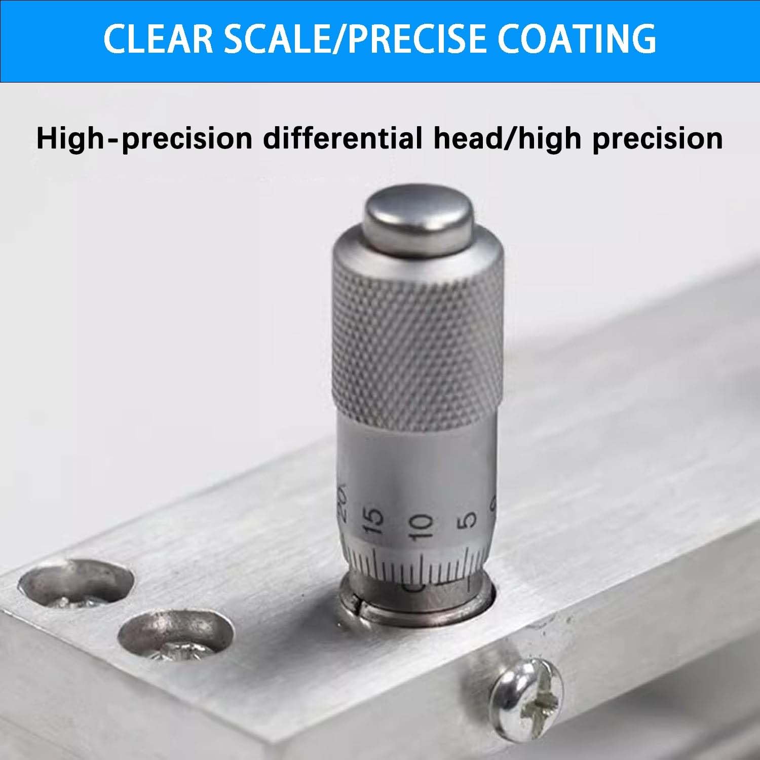 Aplicador de película ajustable, máquina de recubrimiento con cuchilla de laboratorio ajuste de espesor 0 a 3500 µm alta precisión de ±10 µm para recubrimiento de pintura y tinta(200MM)