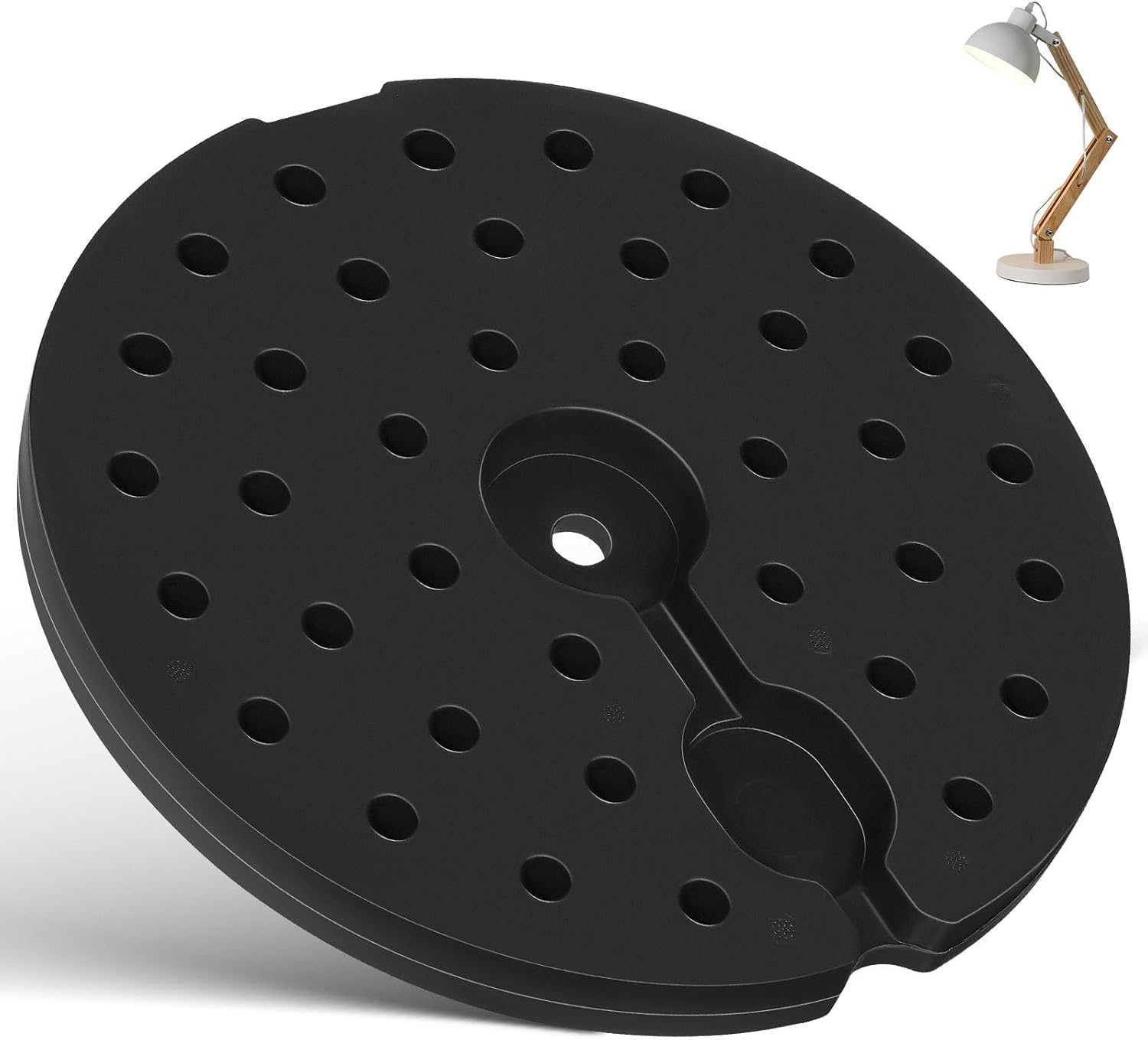 PRETYZOOM Lamp Base Weight Block 27cm Floor Lamp Base Only Table Lamp Floor Lights Base Weights Replacement for Home Bedroom Living Room