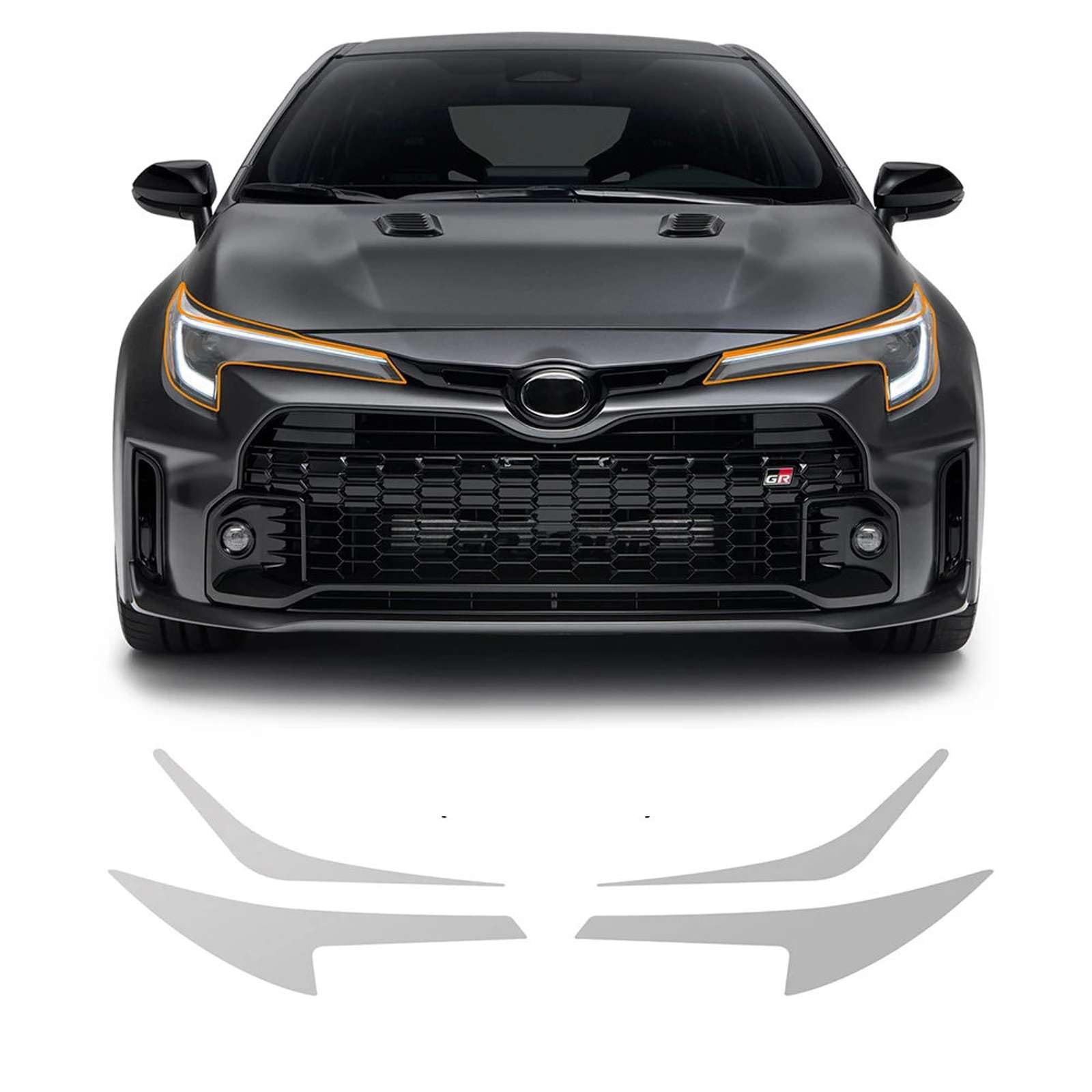Película PPF faro Toyota Corolla GR 2023 2024 protector transparente
